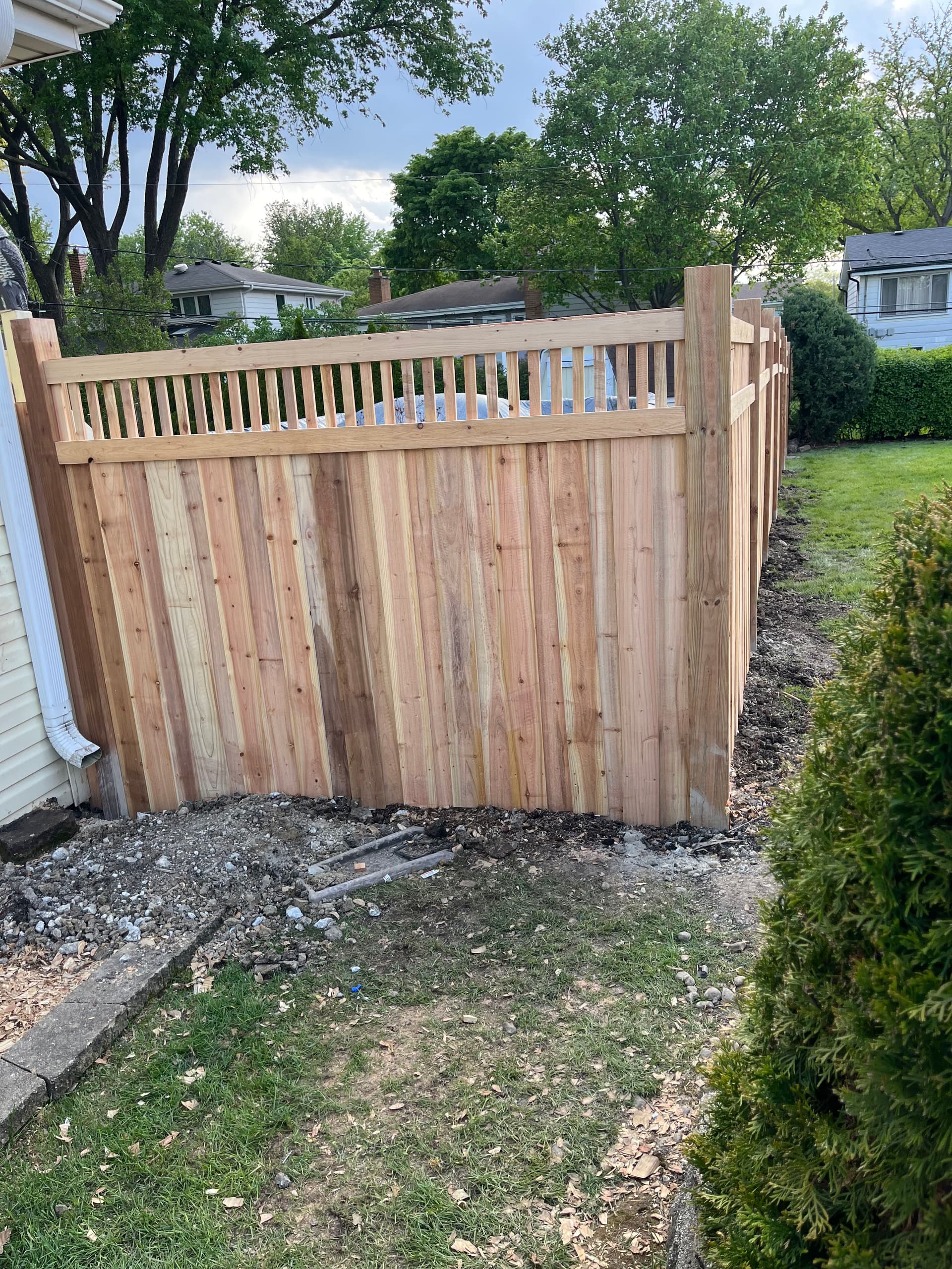 Gallery photos for Timber Frame Mortise and Tenon Wood Fence Installation Done Right: Image #2